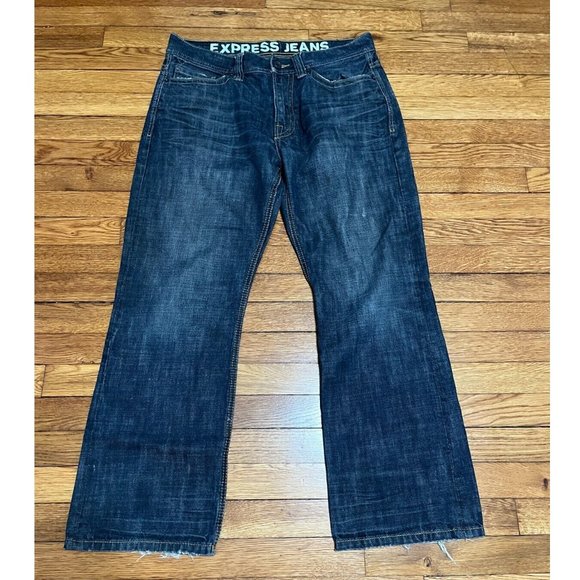Express bootcut hot sale jeans mens